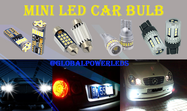 Mini led car bulb